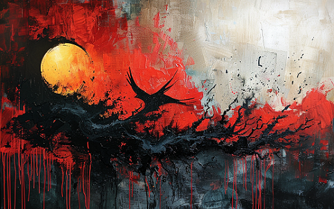 生成AIアート画作品