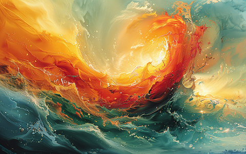 生成AIアート画作品