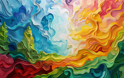 生成AIアート画作品