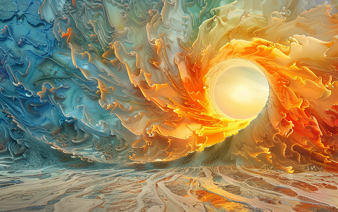 生成AIアート画作品