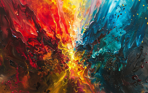 生成AIアート画作品