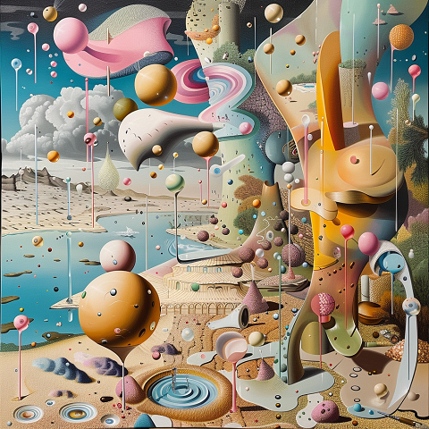 生成AIアート画作品