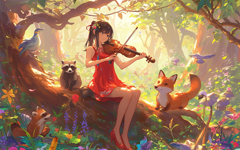 生成AIイラスト風作品