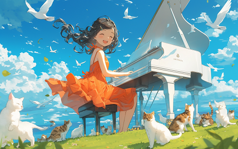 生成AIイラスト風作品