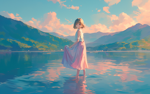 生成AIイラスト風作品