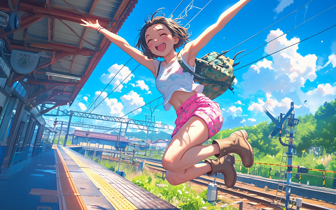 生成AIイラスト風作品