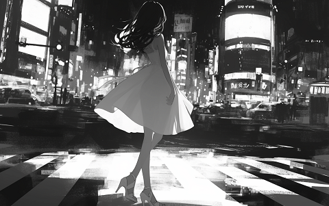 生成AIイラスト風作品