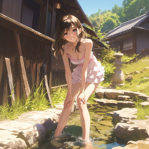 生成AIイラスト風作品