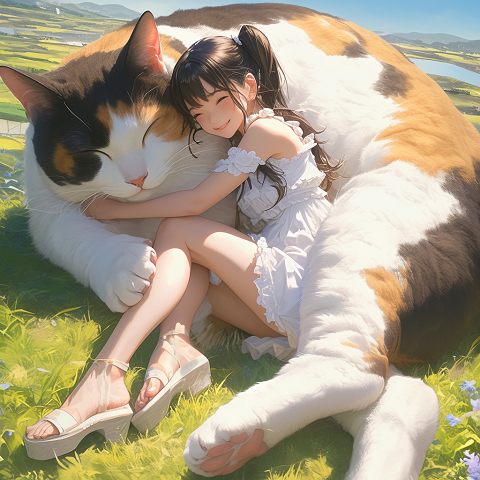 生成AIイラスト風作品