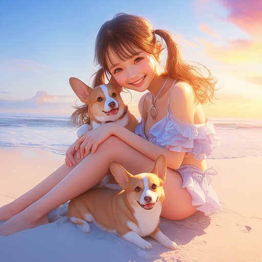 生成AIイラスト風作品