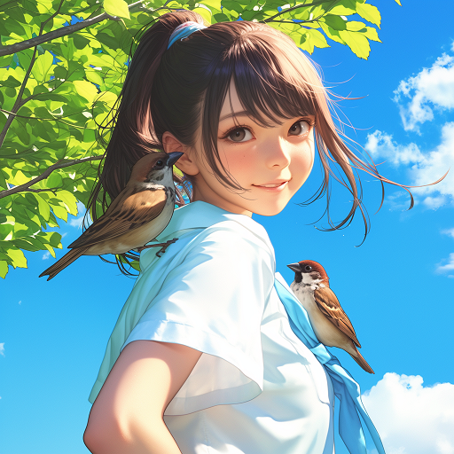 生成AIイラスト風作品